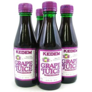 kedem brand grape juice, 4-pack